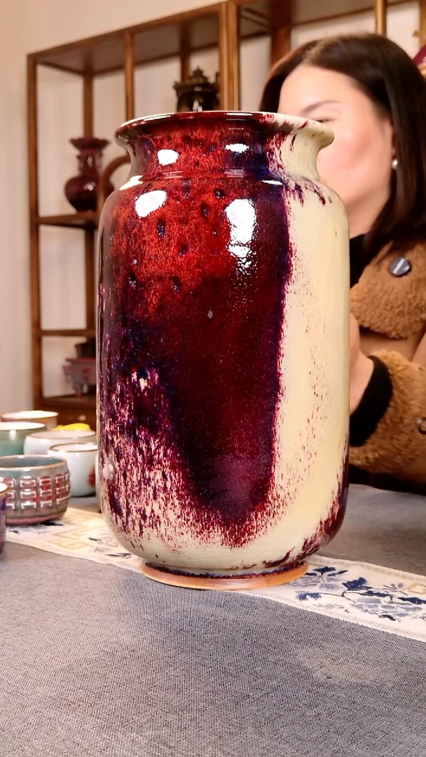 瓷片煤烧手拉胚 土魂钧瓷