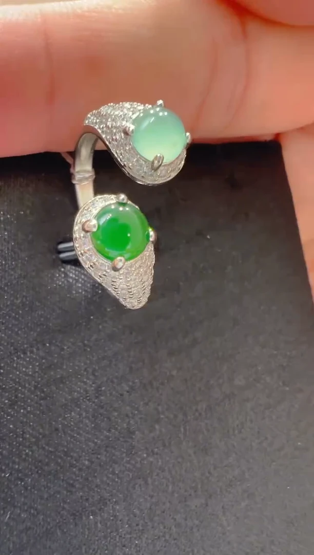 【闪购商品】翡翠戒指合金