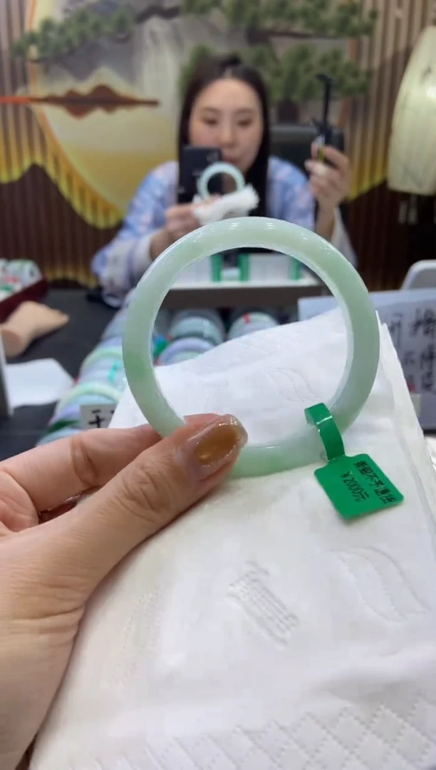 未镶嵌手镯翡翠0006649