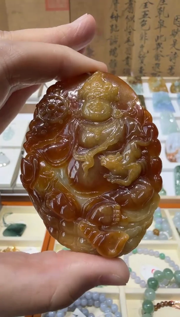 未镶嵌挂件翡翠妙*A货翡翠多样性孤品