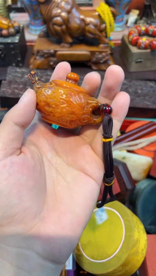 未镶嵌蜜蜡裸石W刘哥高端专属精品2