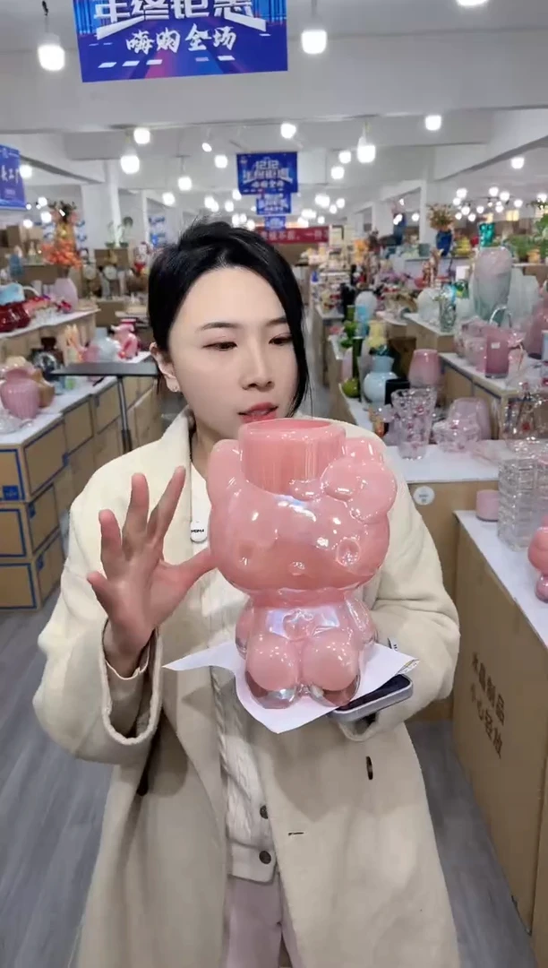 【闪购商品】琉璃瑞鸿花器早n3