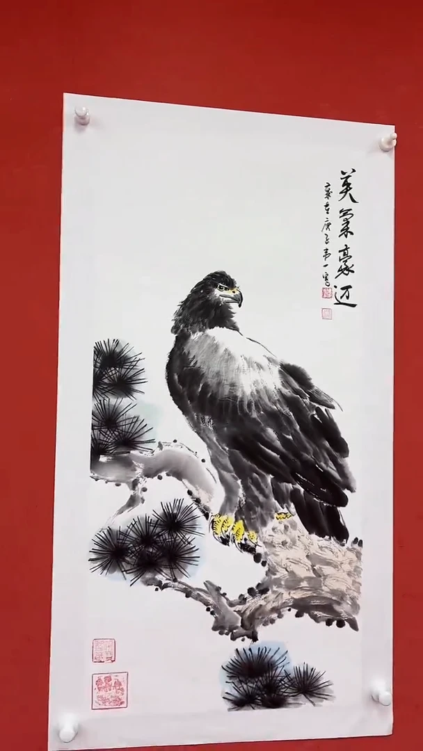 国画英气豪迈