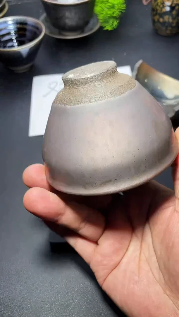 茶盏14叶紫建盏