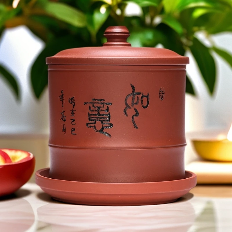 [精美]紫砂豆芽罐家用古方参与豆芽生长时光黄豆芽花生芽豌豆苗