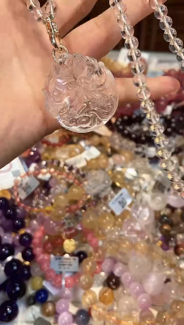 【闪购商品】水晶项链未镶嵌项链