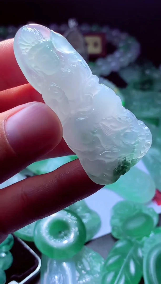 未镶嵌定制翡翠荪*#翡翠毛货定制