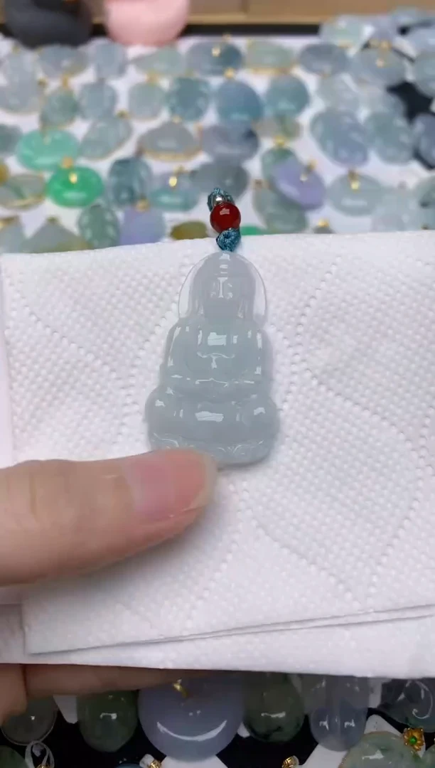 翡翠未镶嵌颈饰天然A货翡翠