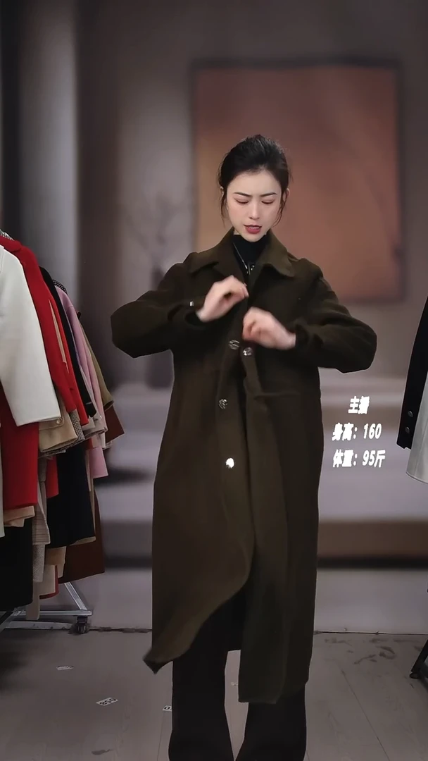 长 短款羊羊大衣258