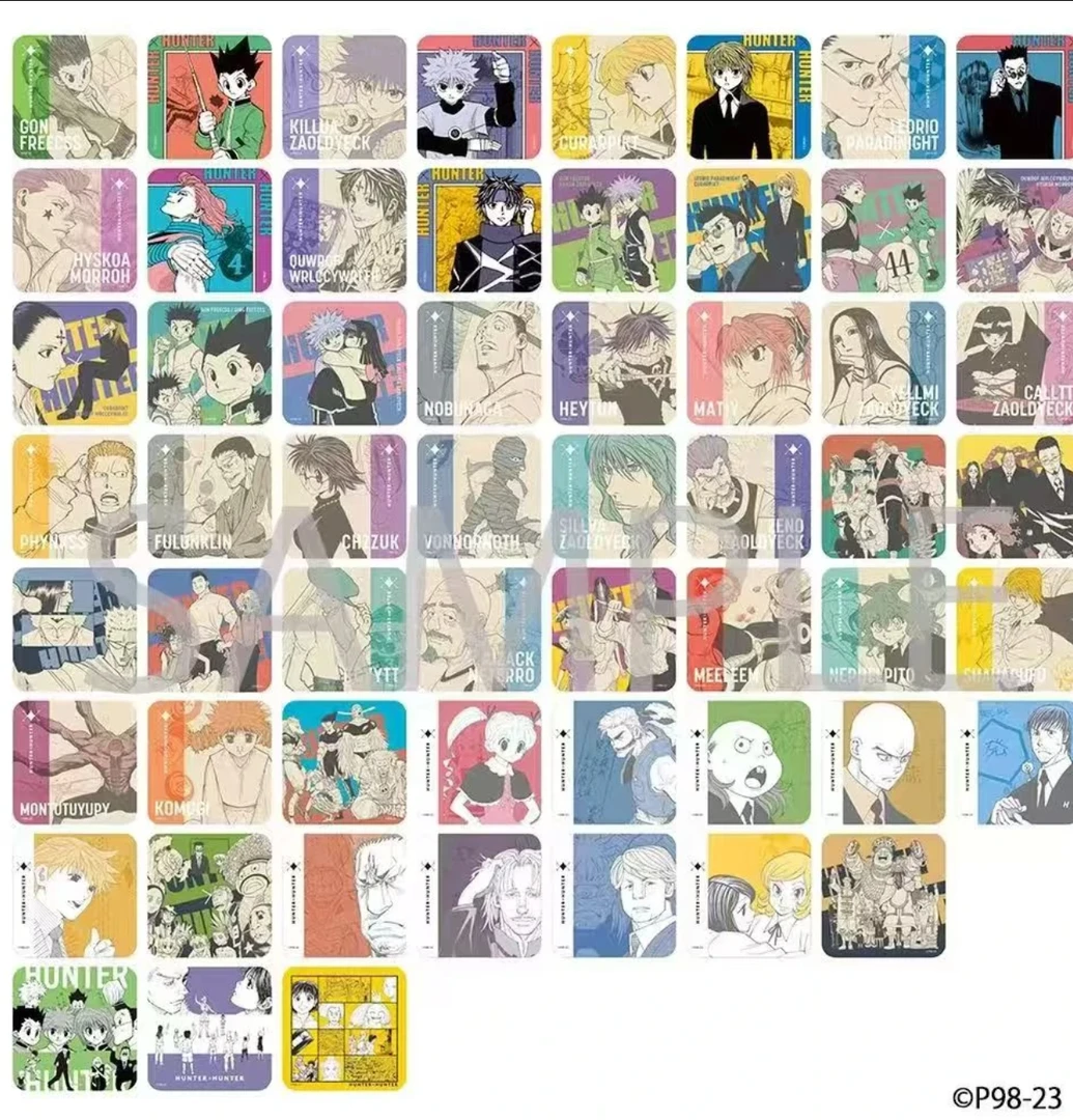 【全职猎人】 第2弹 js2024 原画杯垫  盲盒默认代拆