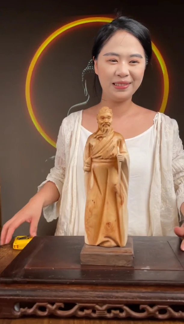 柏木（崖柏）手工摆件,先抢先得! 编号:91