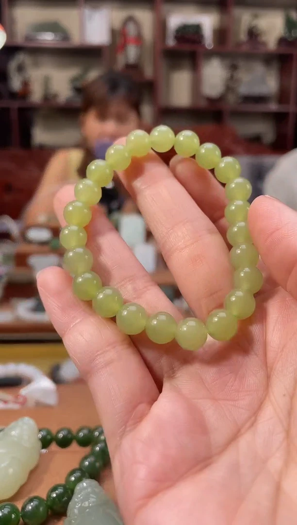 未镶嵌手串和田玉和田玉手串8mm