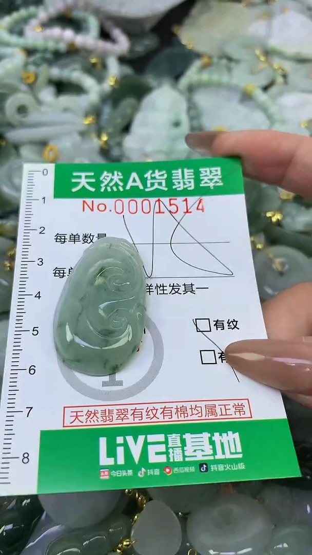 颈饰未镶嵌翡翠未镶嵌天然A货翡翠