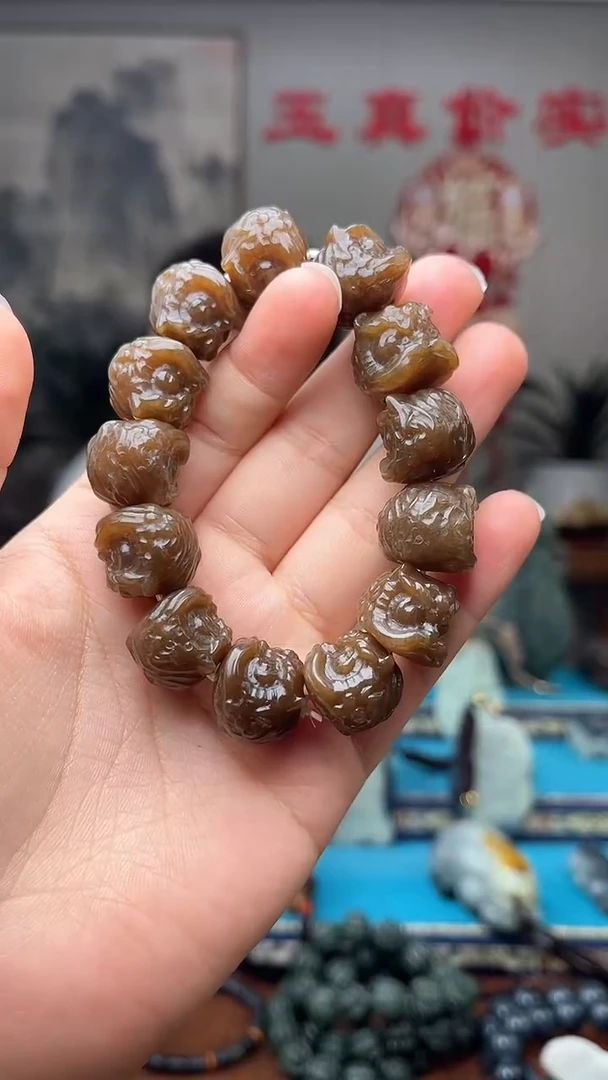 和田玉未镶嵌挂件1