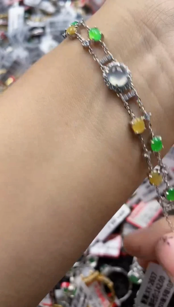 翡翠戒指银S925镶嵌3333333    1