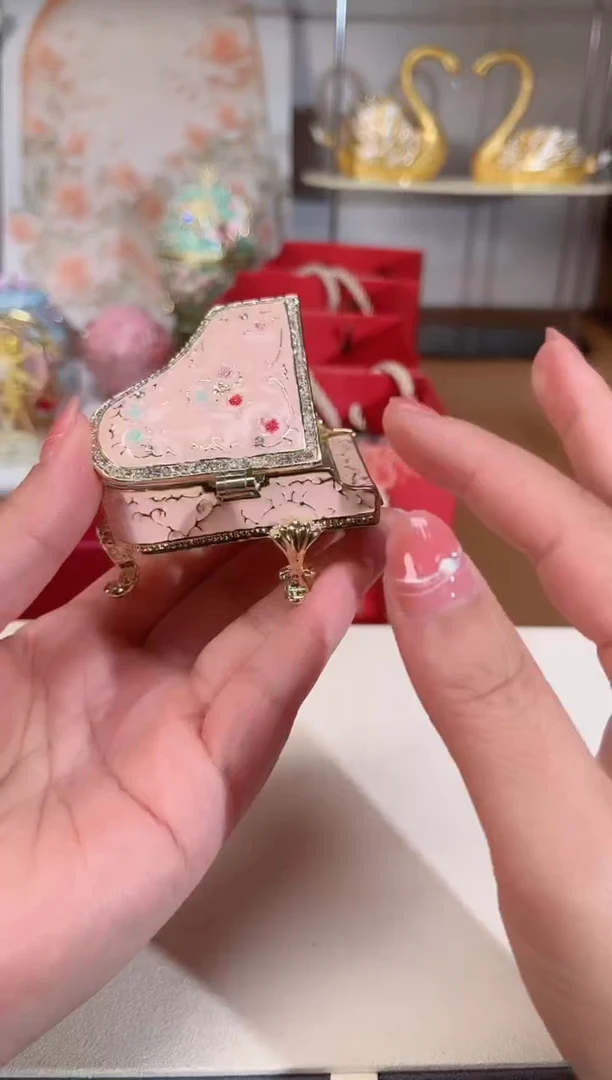 【闪购商品】易尚宝珐琅彩首饰盒