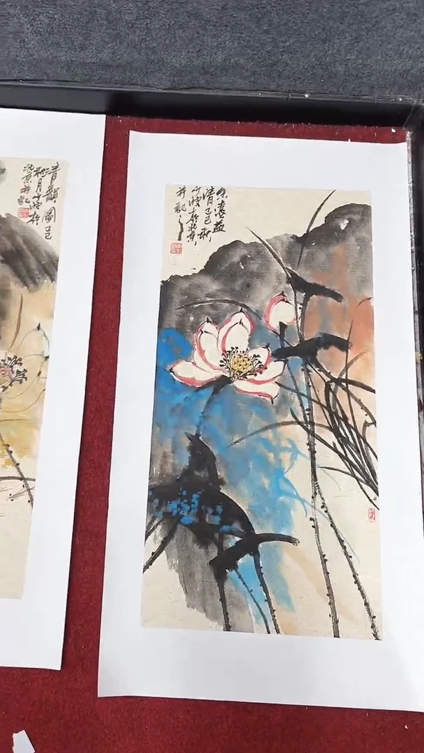 国画李少波/国画/花鸟