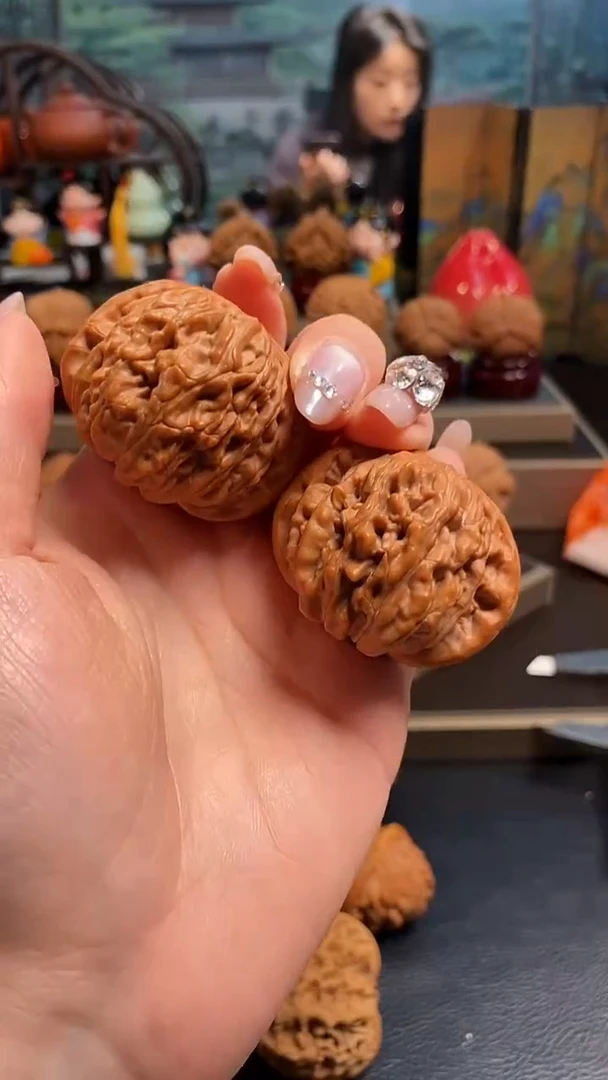 【闪购商品】文玩核桃吊坠B298四座楼43