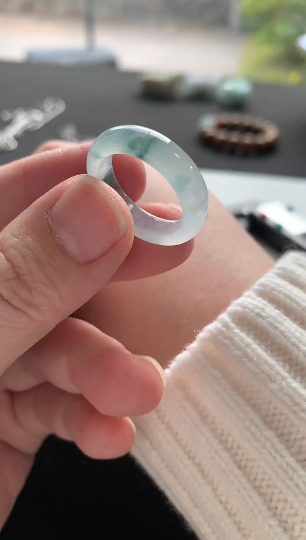 未镶嵌戒指翡翠15号戒指F1562