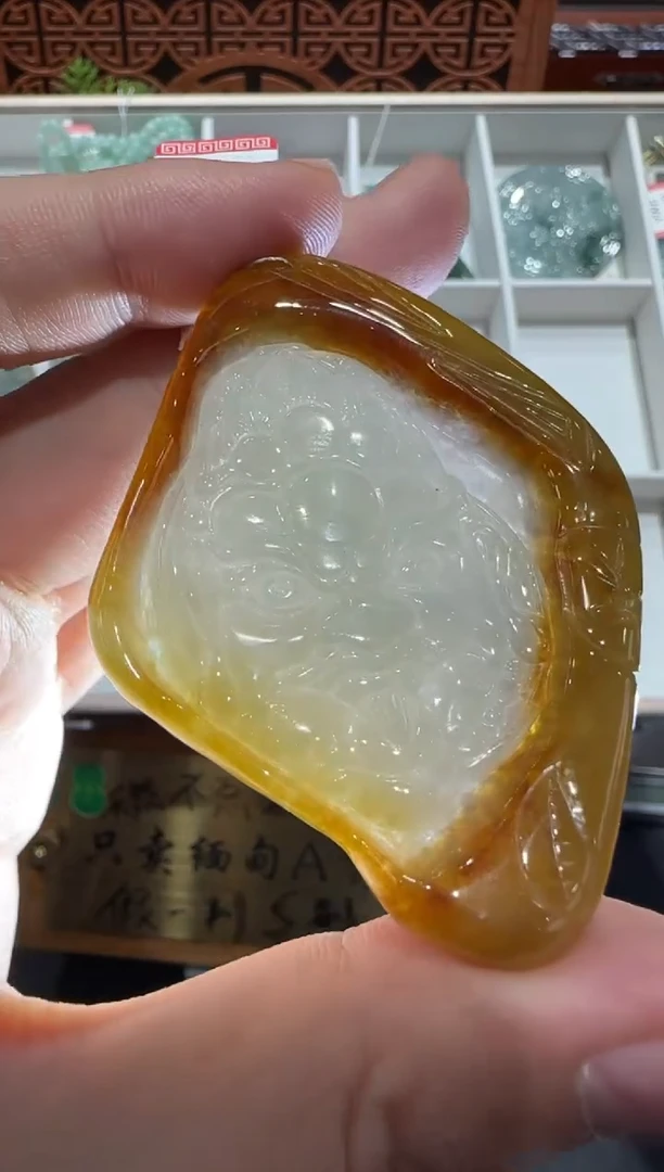 未镶嵌挂件翡翠A货翡翠多样性孤品