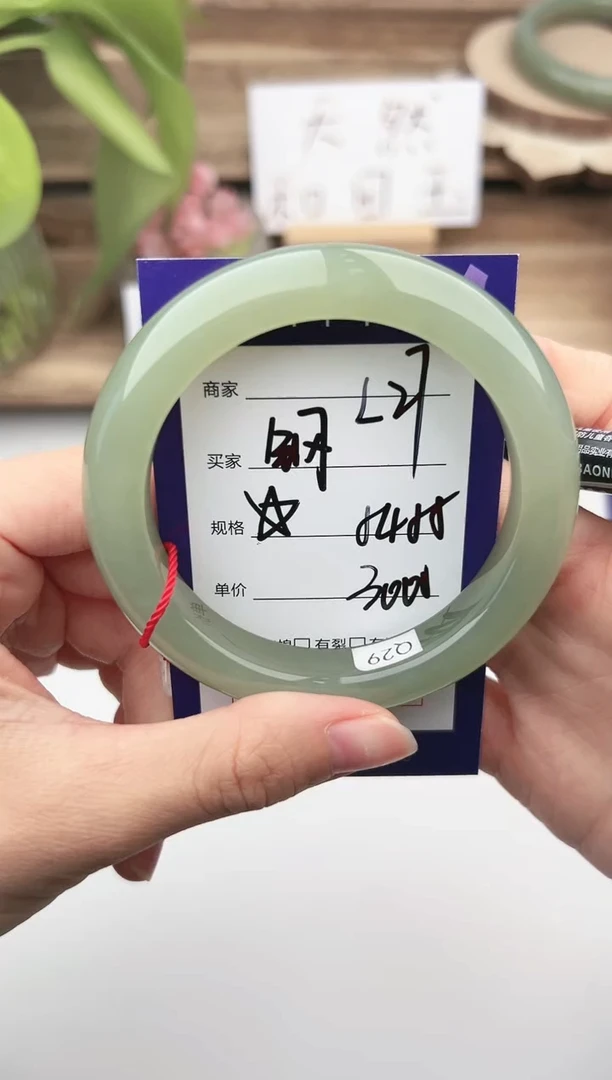未镶嵌手镯和田玉微色差L27