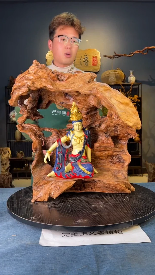 【闪购商品】木卢师傅根艺作品(不包含人物摆件）