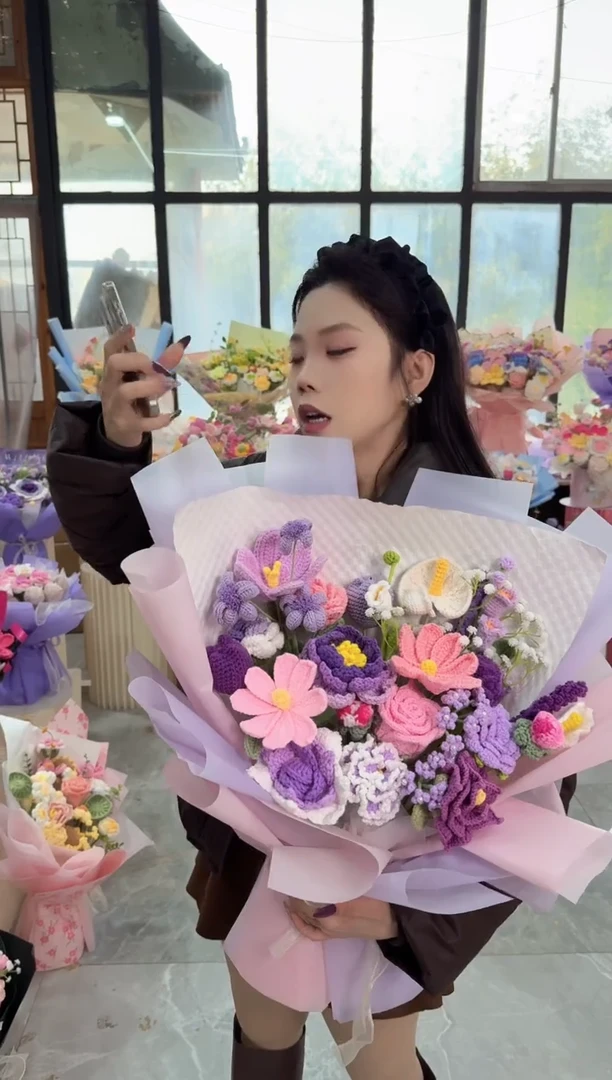 非遗手工定制花束，孤品清仓