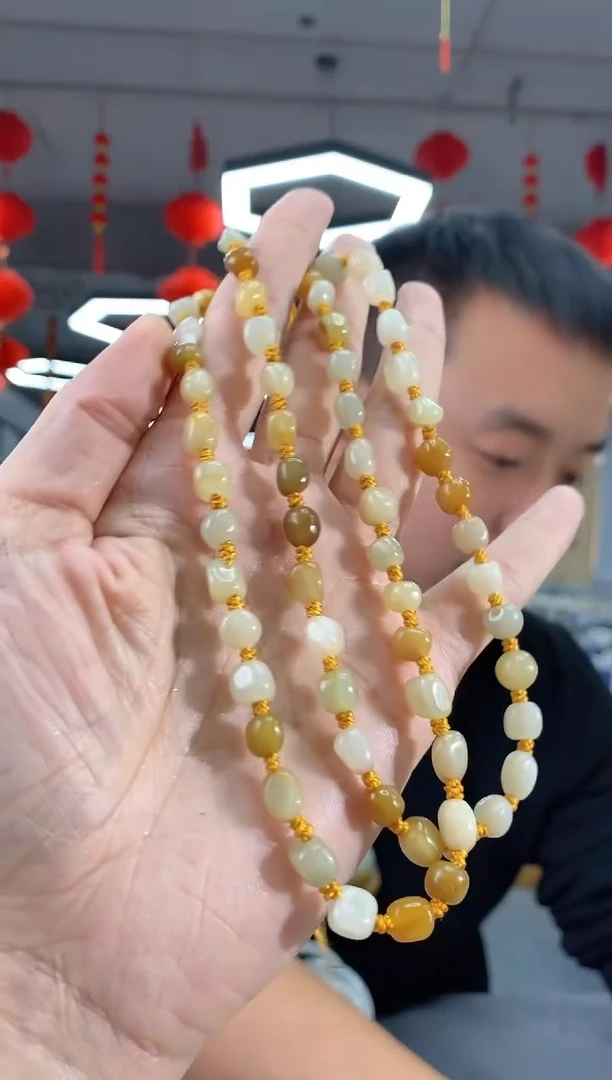 【闪购商品】和田玉颈饰未镶嵌多样性发1  yp