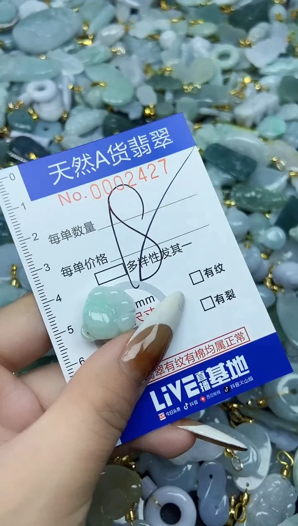 【闪购商品】翡翠颈饰未镶嵌天然A货翡翠