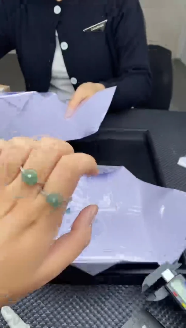 未镶嵌戒指翡翠平安扣戒指