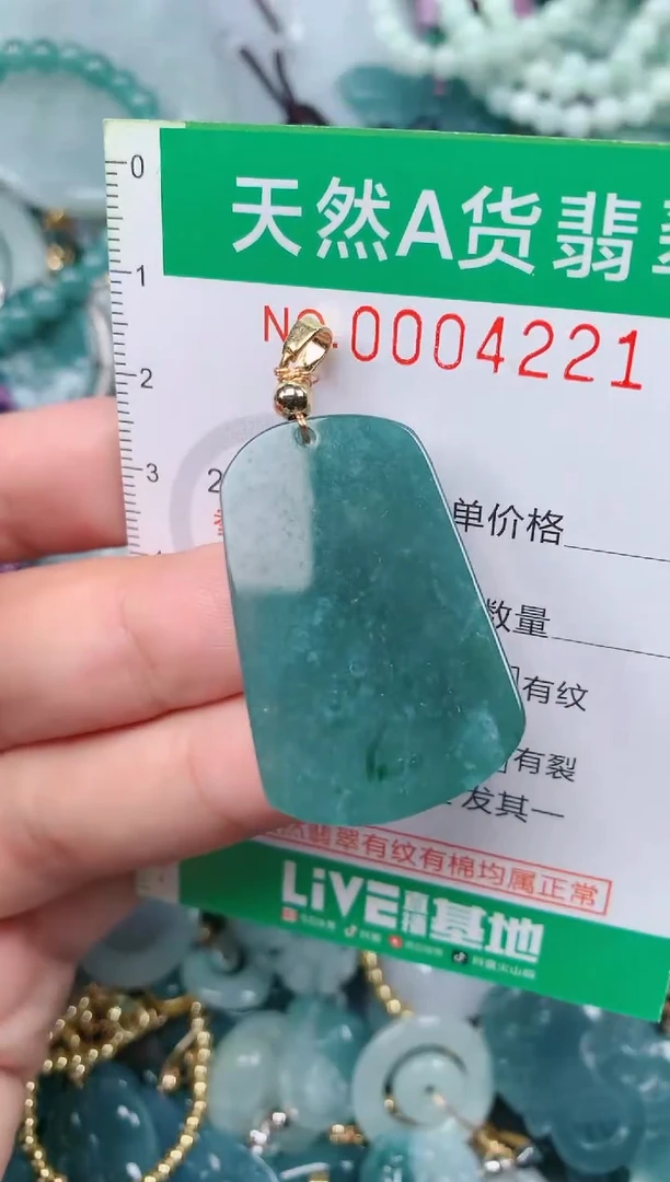 颈饰未镶嵌翡翠.0004221