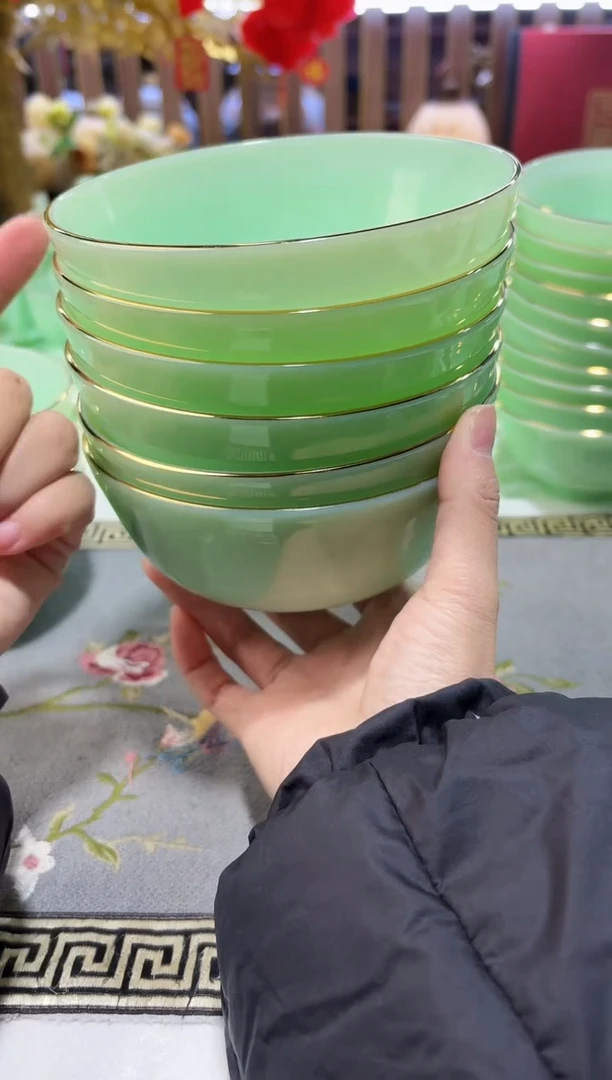 玉瓷  5.5英寸饭碗6个景德镇陶瓷