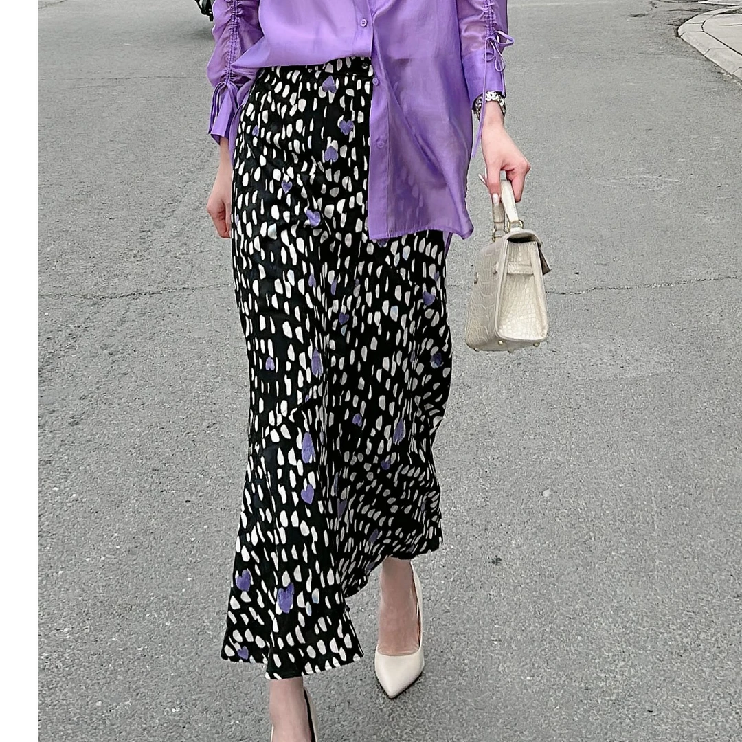 2025春季新款波点半身裙