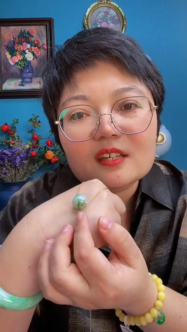 【闪购商品】翡翠颈饰未镶嵌路路通