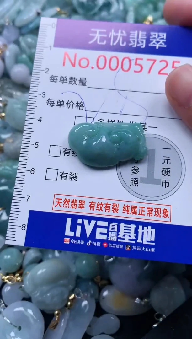 颈饰未镶嵌翡翠5725