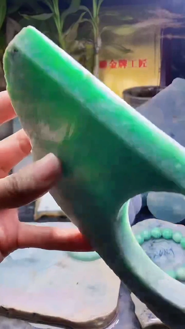 未镶嵌挂件翡翠小雨437