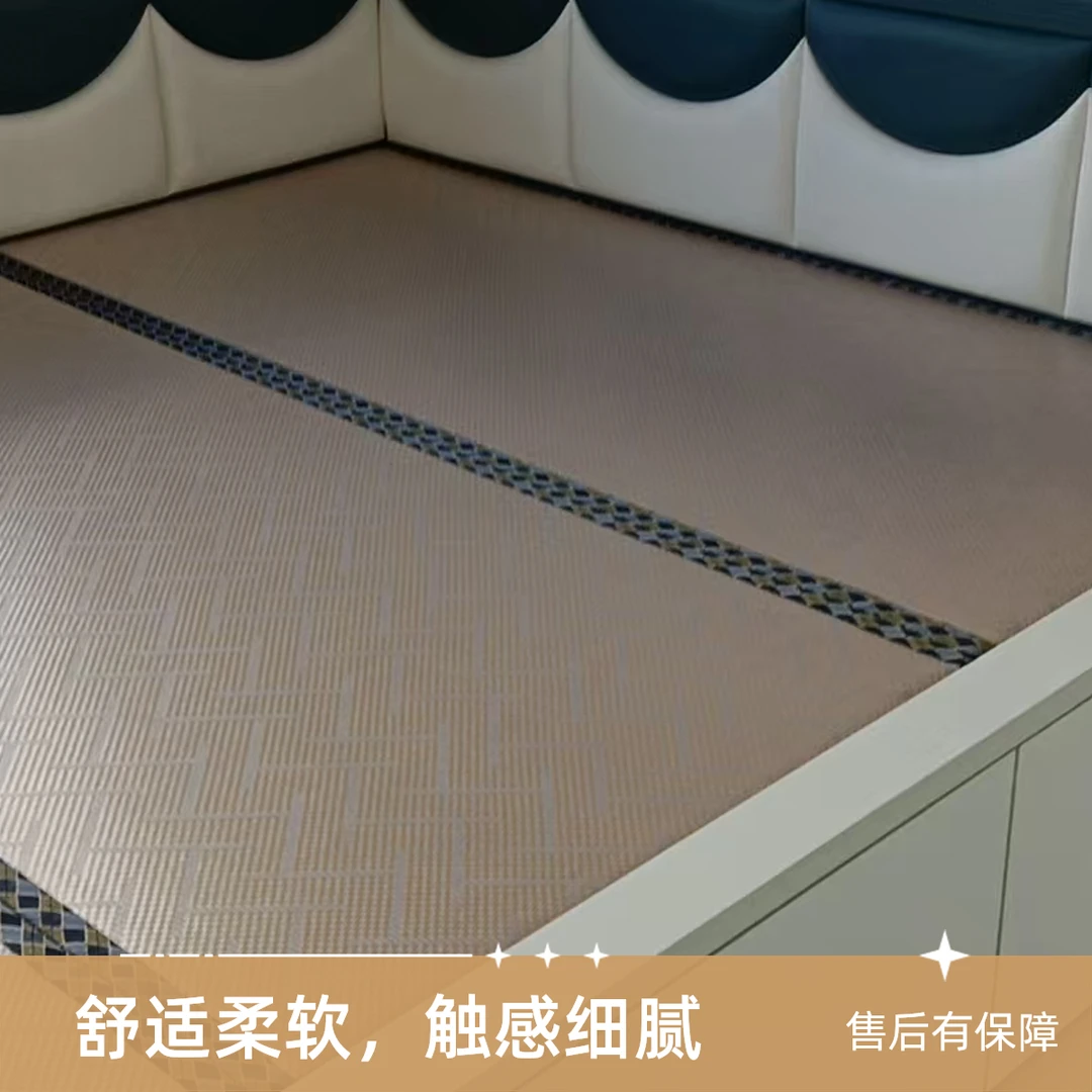 电加热榻榻米垫子摩丝垫乳胶垫日式地垫黄麻塌塌米儿童地垫定制
