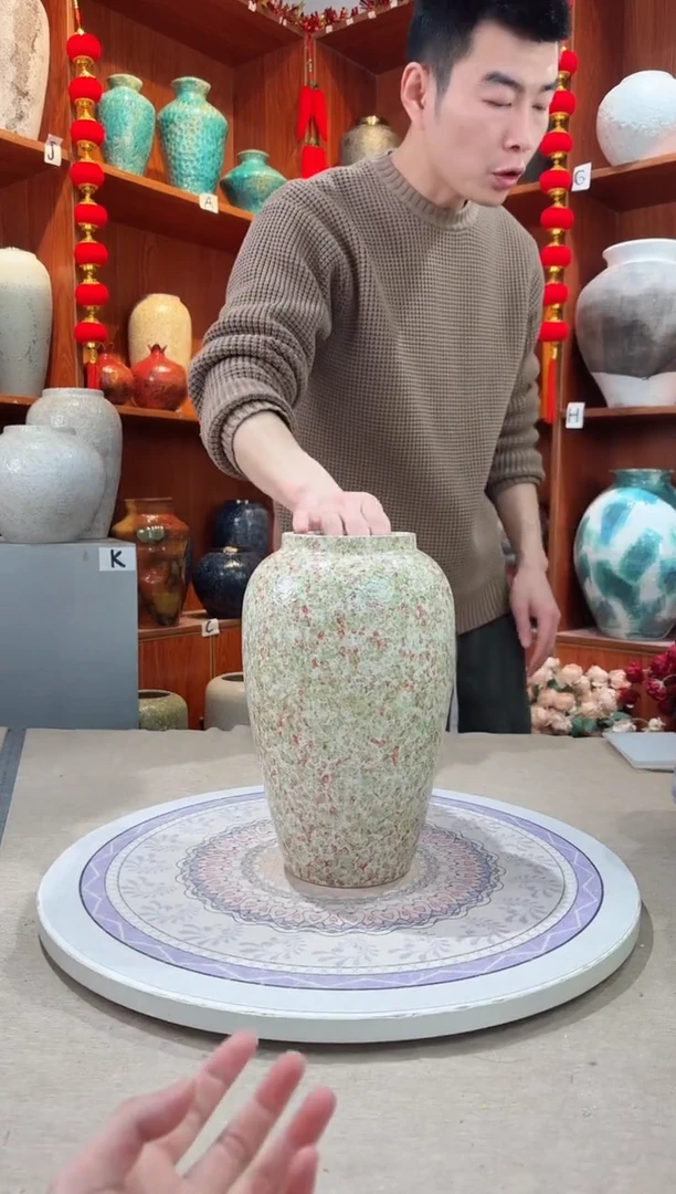 【闪购商品】瓶陶瓷花瓶 无花 绿野仙踪中号