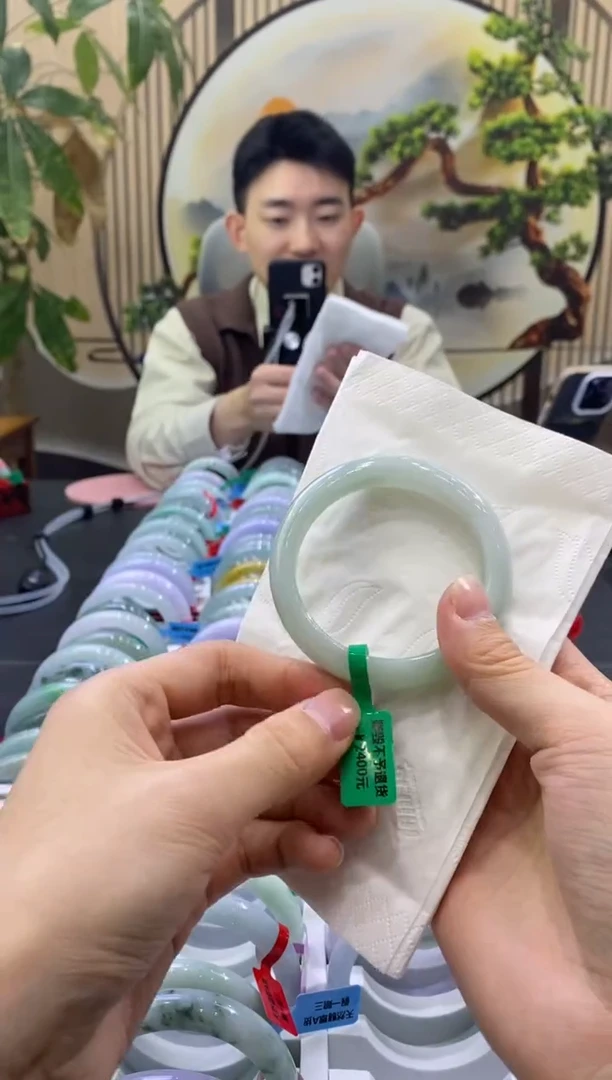 未镶嵌手镯翡翠2307