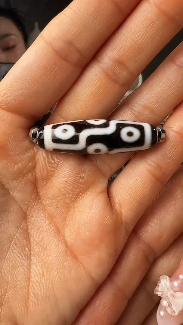 【闪购商品】玛瑙/玉髓颈饰未镶嵌折线九眼