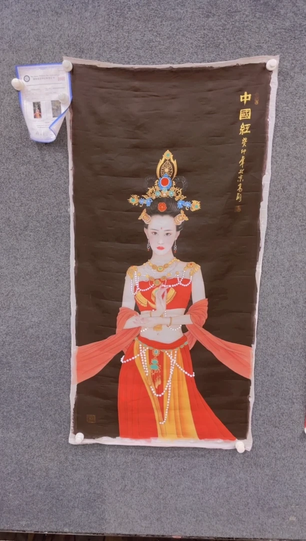 【闪购商品】国画1.21展馆-冯高翔四尺-人物23
