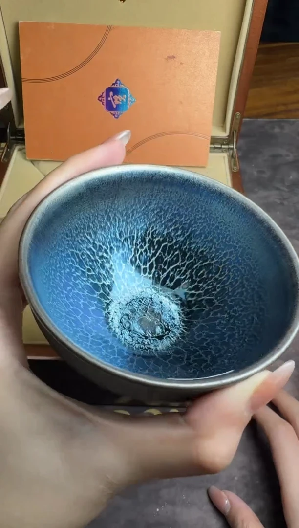 茶盏黄宝庆蓝曜龙鳞71