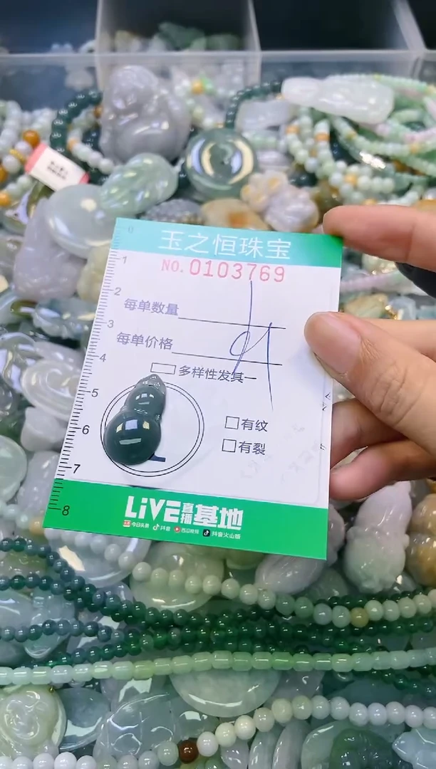 翡翠未镶嵌颈饰闪购0103769