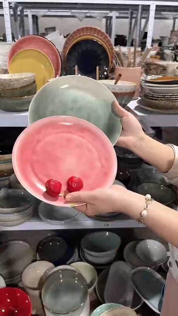 【闪购商品】瓷片外贸尾货瑕疵满20包邮X2 小盘组合