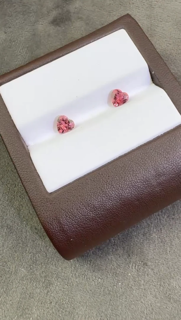 【闪购商品】碧玺珠宝奇石未镶嵌一对