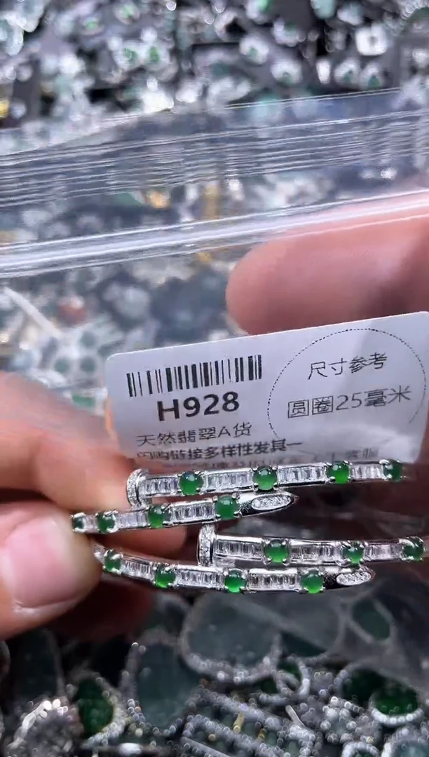 【闪购商品】翡翠颈饰未镶嵌H928手镯 多样性发其一