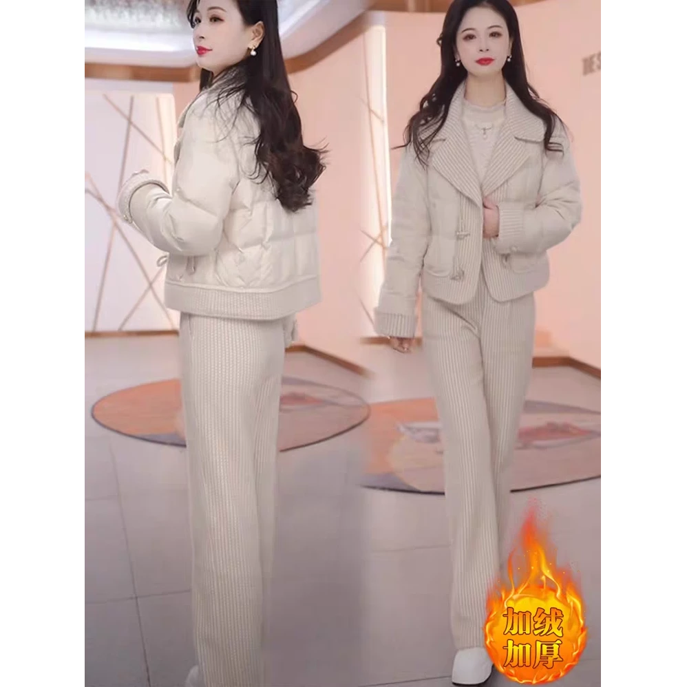 【两件套】小香风套装女2025新款女秋冬爆款时髦洋气质名媛S110272