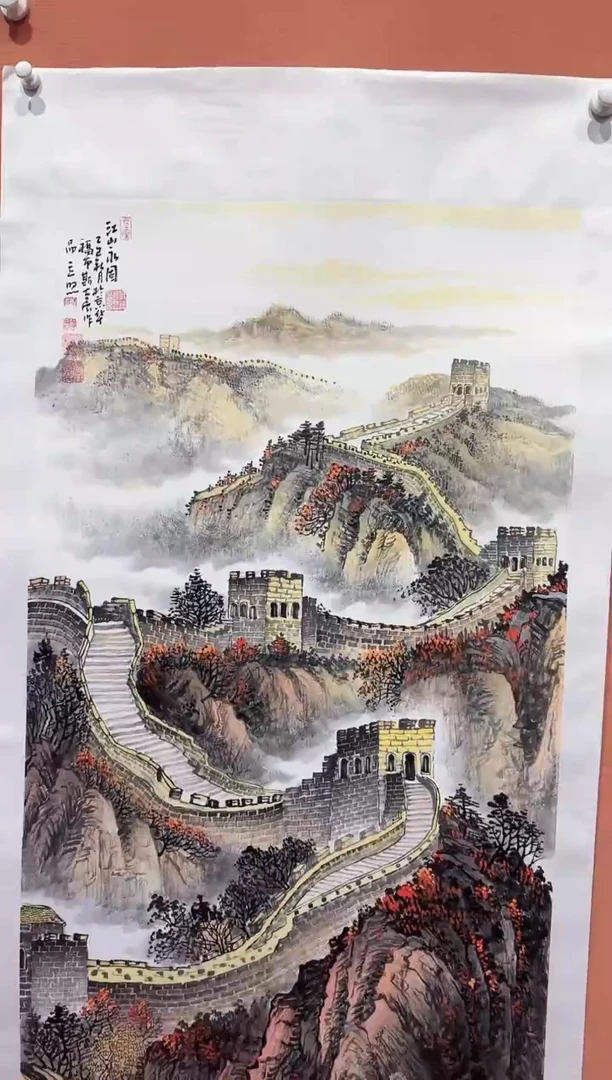 国画师立照老师国画作品