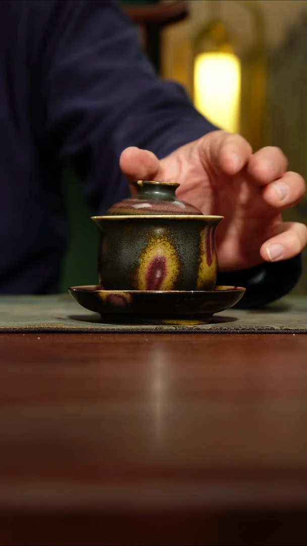 【览古雅韵】三才盖碗