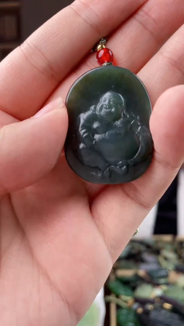 颈饰未镶嵌和田玉拍一发一，多样性发货